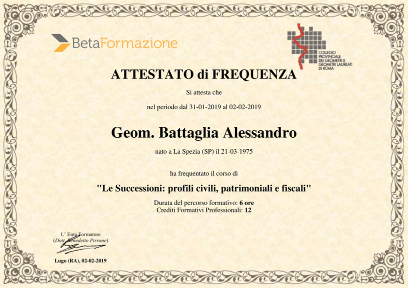 Le Successioni: profili civili, patrimoniali e fiscali
