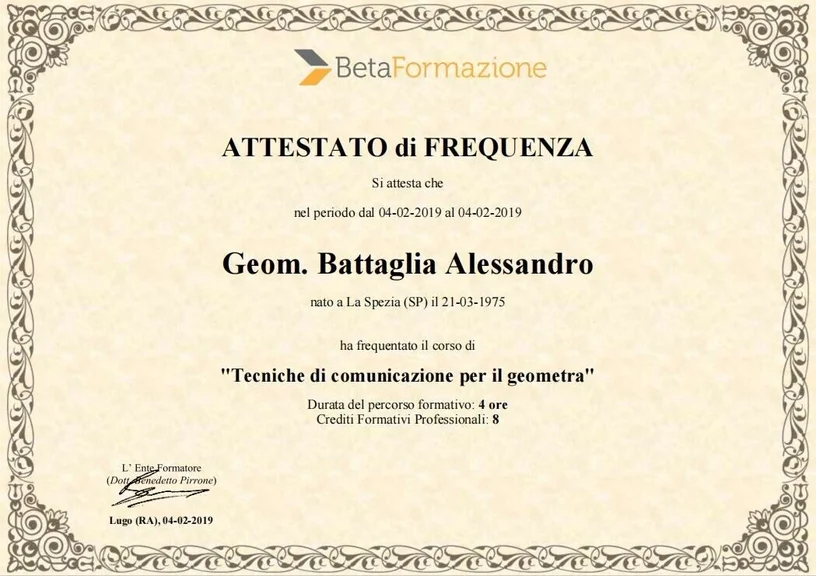 Tecniche di comunicazione per il geometra