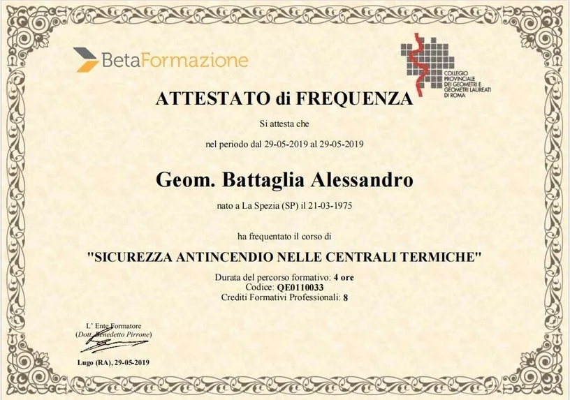Sicurezza antincendio nelle centrali termiche